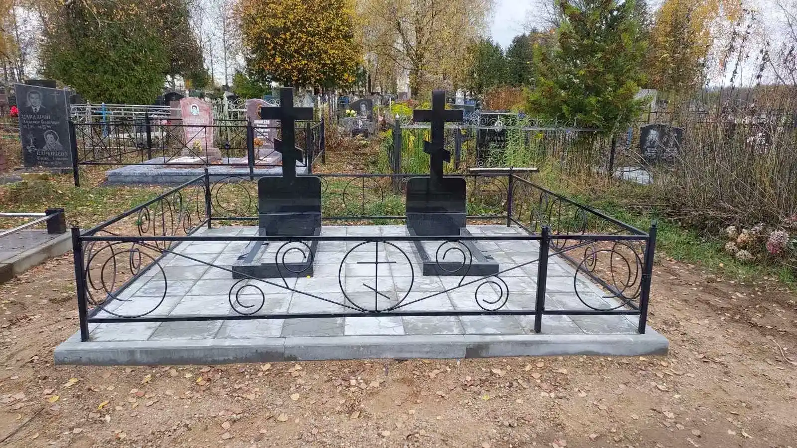 Благоустройство тротуарной плиткой Марьина Горка и Пуховичский район